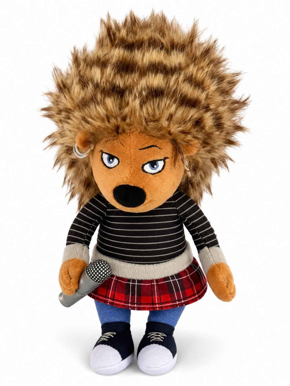Ty Beanie Babies Ash The Porcupine Hedgehog Plush Sing Movie Toy With Microphone